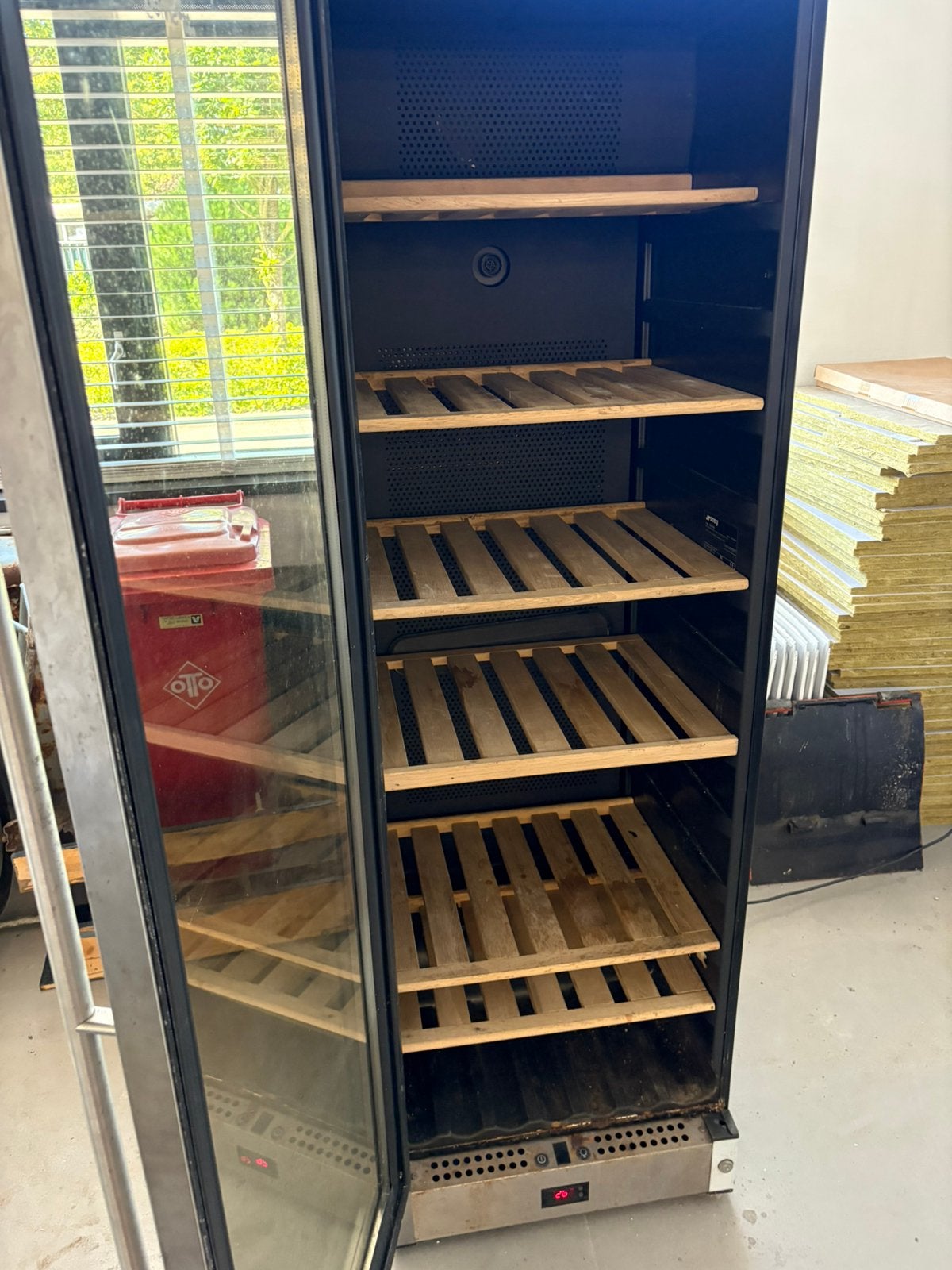 Smeg wijnkoelkast klimaatkast, Ophalen, 200 liter of meer, 160 cm of meer, 45 tot 60 cm