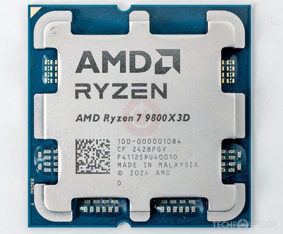 AMD Ryzen 7 9800X3D Processor (Tray) nieue ongeopend, Computers en Software, Processors, Ophalen of Verzenden, Nieuw, 9800x3d