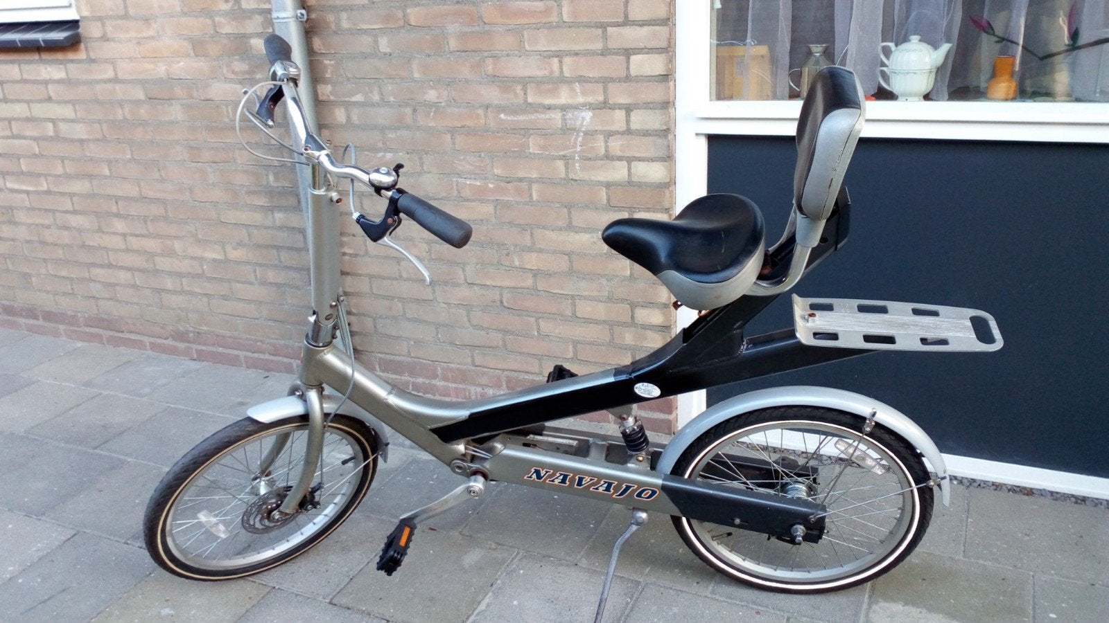 Batavus Navajo Ligfiets Vouwfiets - Comfortabel & Compact, Ophalen, 20 inch of meer, Gebruikt, Versnellingen