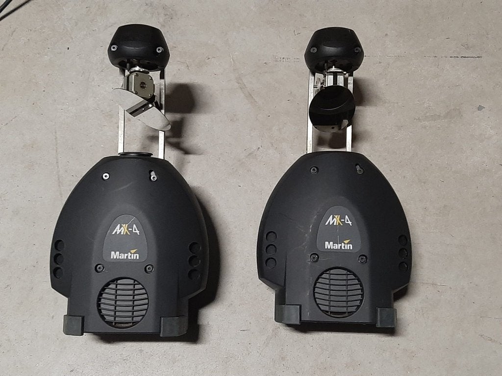 Martin MX4 Scanners, Ophalen, Geluidgestuurd, Martin, Gebruikt