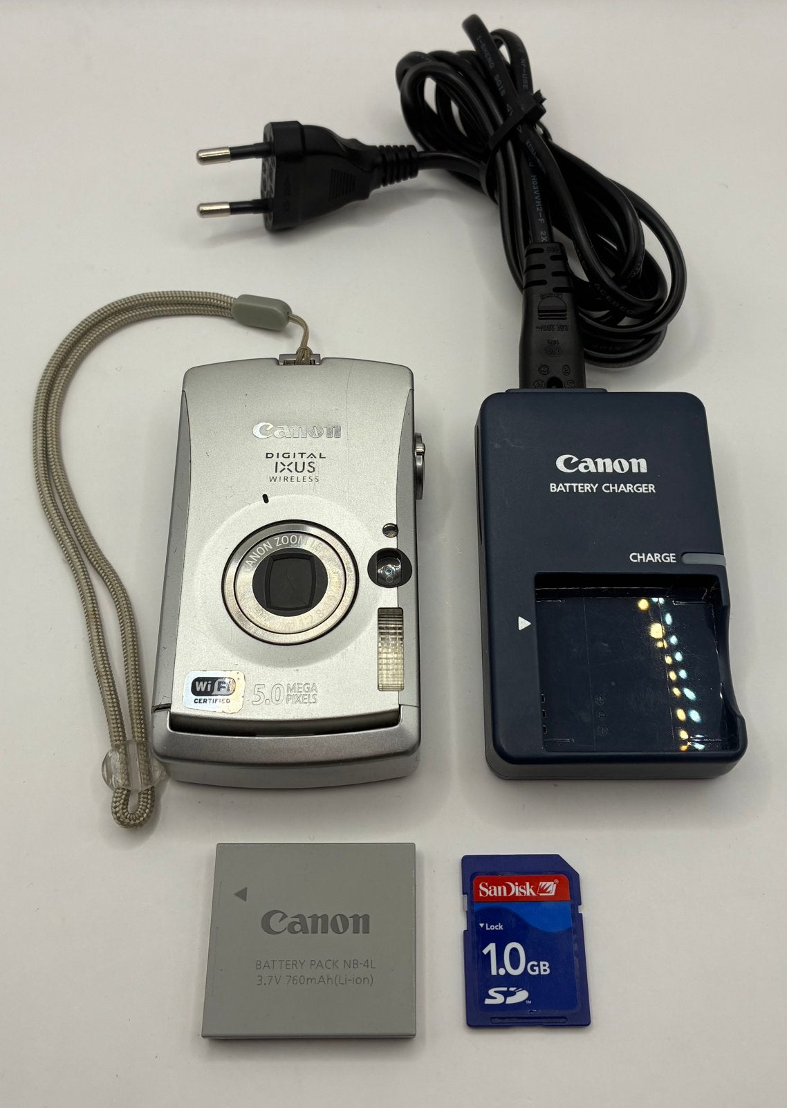 Canon IXUS wireless - compact camera, Ophalen of Verzenden, Zo goed als nieuw, Canon