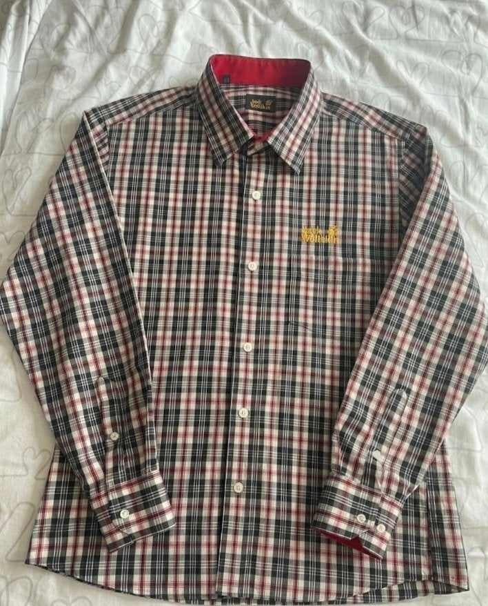 Jack Wolfskin Geruit Overhemd - Maat XXL, Ophalen of Verzenden, Zo goed als nieuw, Meerkleurig