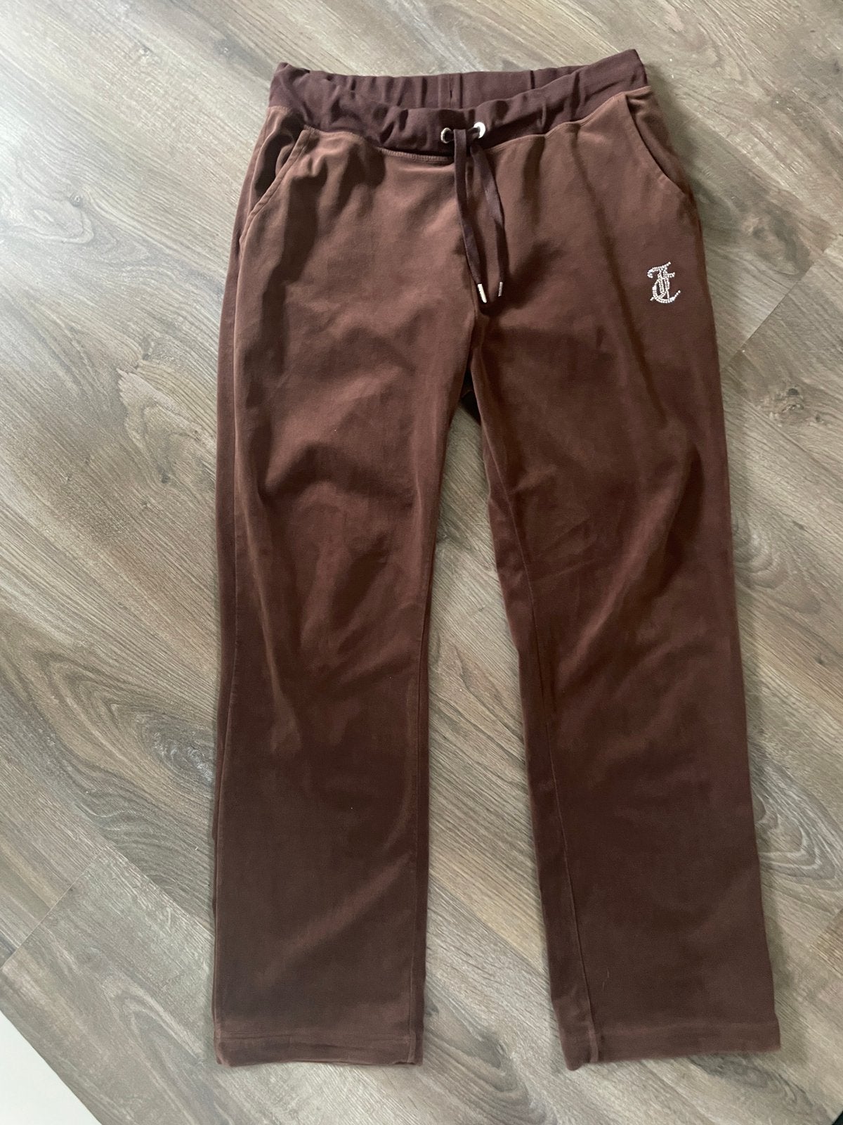 Juicy Couture broek L, Bruin, Maat 42/44 (L), Ophalen of Verzenden, Lang