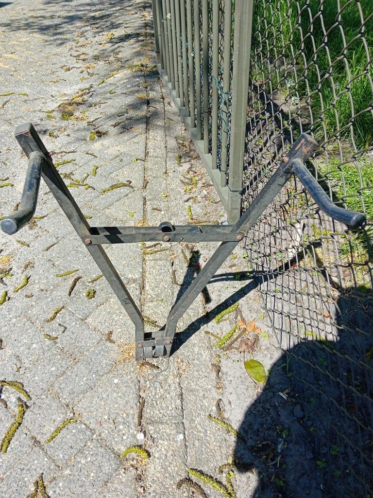 Fietsendrager enkel, Ophalen, Trekhaakdrager