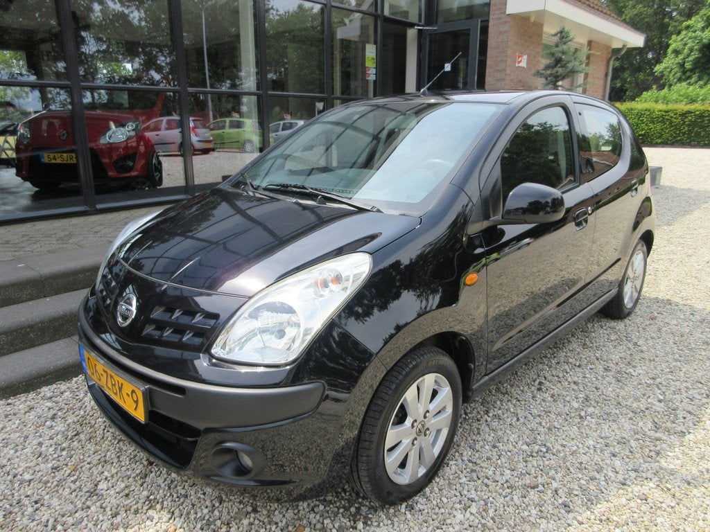 Nissan Pixo trekhaak airco (bj 2012), Voorwielaandrijving, Euro 5, Stof, Gebruikt