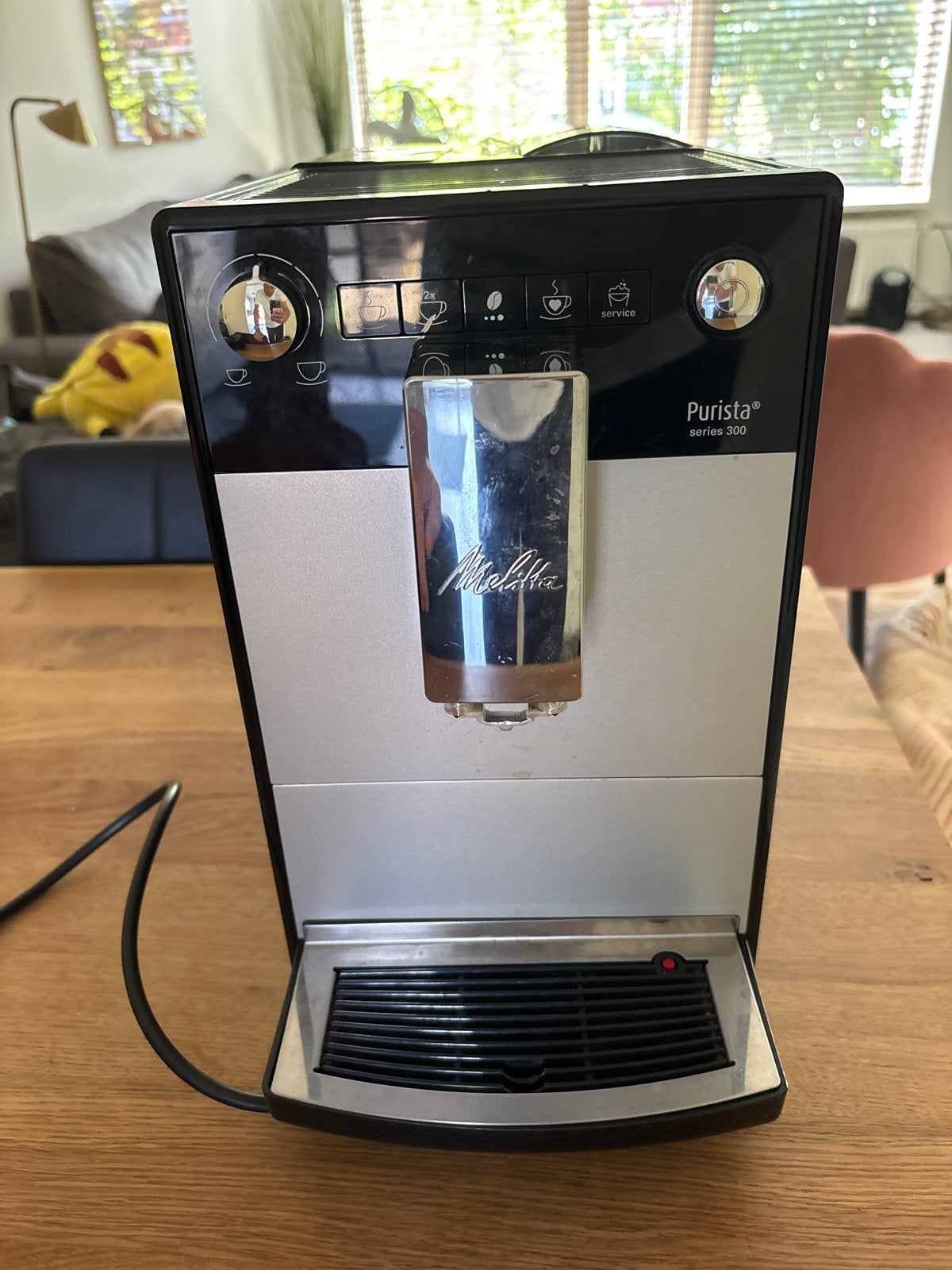 Melitta Purista Series 300 VOOR ONDERDELEN, Witgoed en Apparatuur, Koffiezetapparaten, Ophalen, Afneembaar waterreservoir, Gebruikt