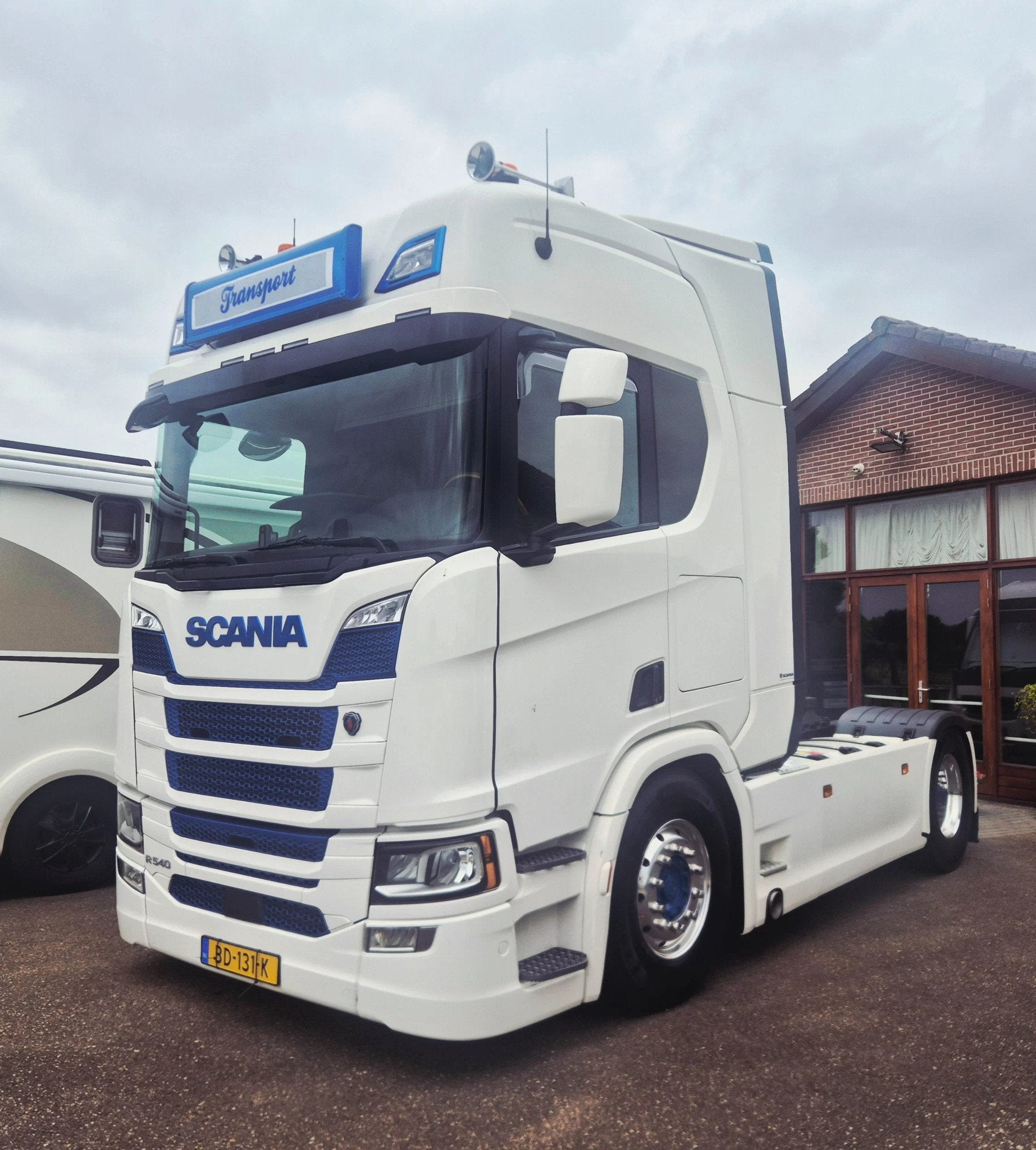 Scania R540 NGS R540 NGS Full air Hydrauliek pto (bj 2022), Euro 6, Scania, Wit, Leder