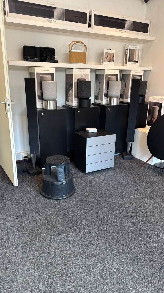 Beolab 8000 MK2 luidsprekers | B&O Bang en Olufsen, Vloerstaande luidspreker, Info@bang-olufsen.dk, Zo goed als nieuw, Bang & Olufsen