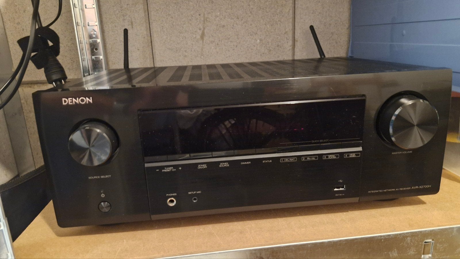 Denon AVR X-2700h, Ophalen, Zo goed als nieuw, 120 watt of meer, Denon