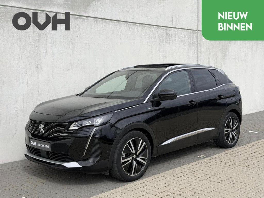 Peugeot 3008 1.6 HYbrid4 300 GT | Pano | Focal | stoelverwa, Auto's, Peugeot, Bedrijf, Te koop, 360° camera, 4x4, ABS, Achteruitrijcamera