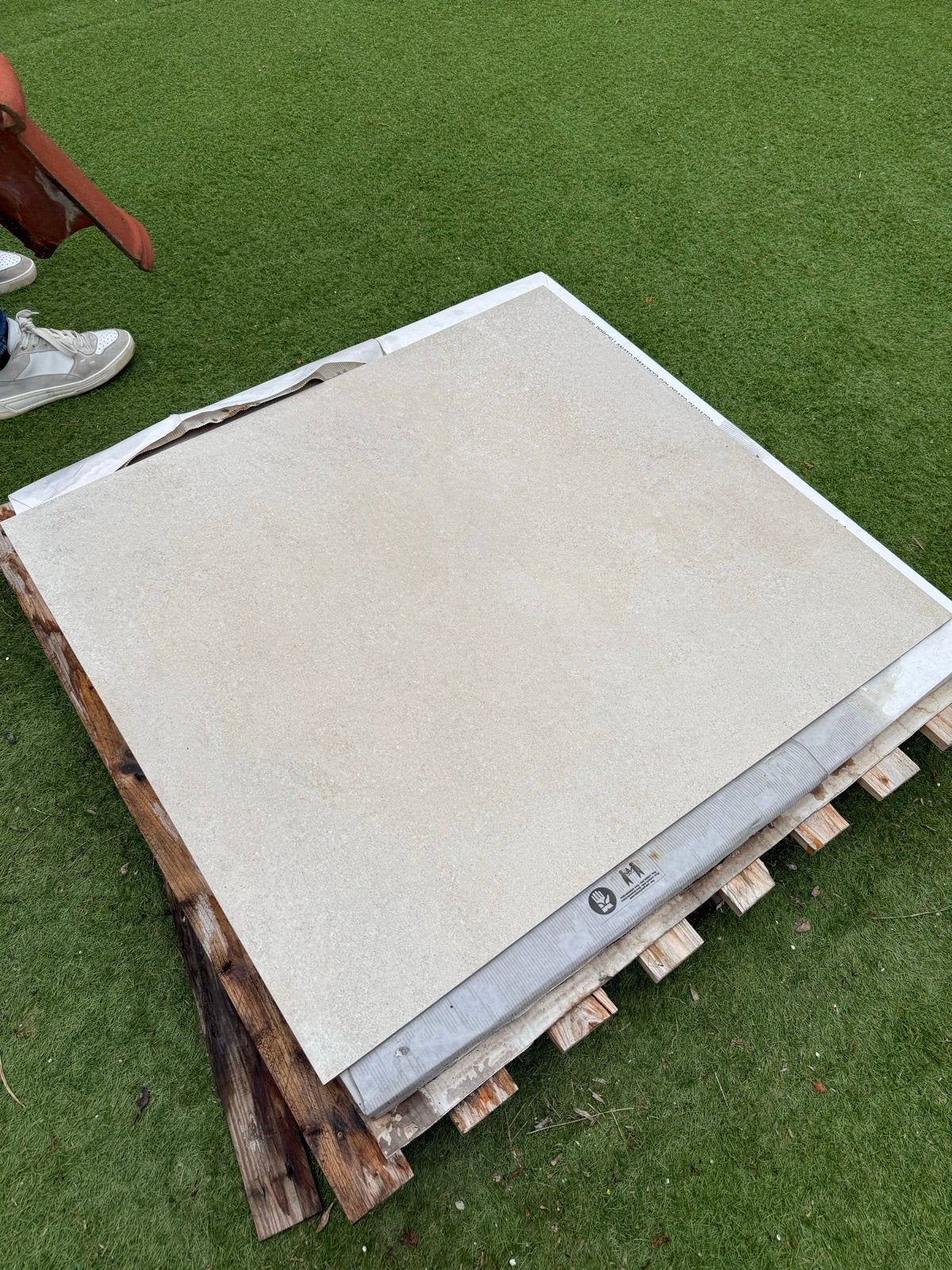 Nieuwe Cercom Gres Porcellanato Vloertegels - Beige, Doe-het-zelf en Verbouw, 60 cm of meer, Nieuw, Ophalen of Verzenden, 10 m² of meer