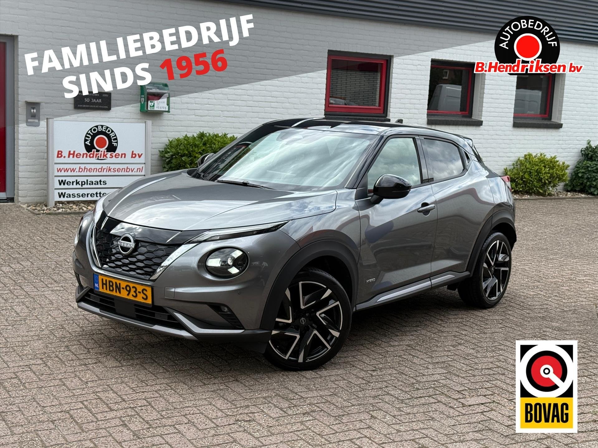 Nissan Juke Hybrid 143pk N-Design/ Apple Carplay/ Camera ach, Auto's, Dealer onderhouden, Stof, Gebruikt, Origineel Nederlands