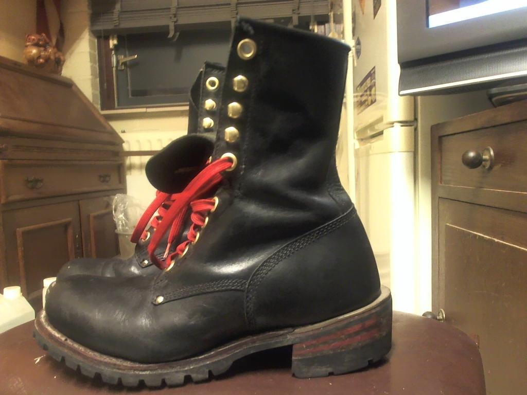 Biker boots, Kleding | Heren, Schoenen, Zo goed als nieuw, Boots, Zwart, Ophalen of Verzenden