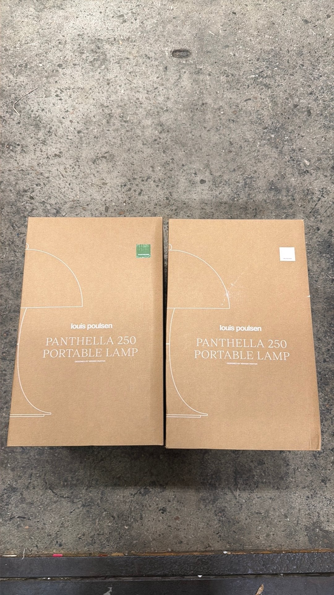 Louis Poulsen Panthella 250 Draagbare Lampen- Nieuw, Overige merken, Kunststof, Meerkleurig, Nieuw