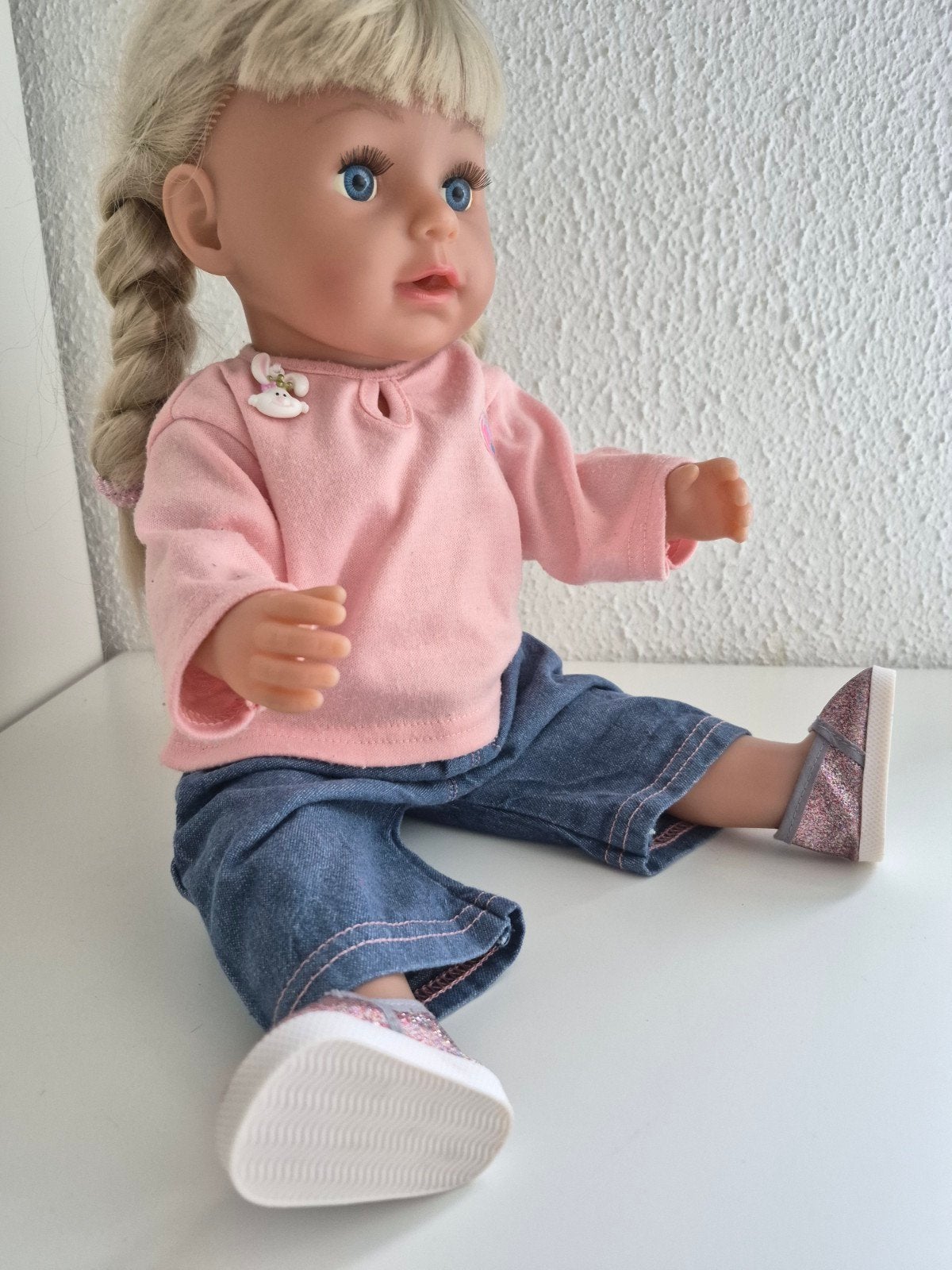 Baby Born kleertjes 3-delige set voor pop 43 cm, Kinderen en Baby's, Ophalen of Verzenden, Zo goed als nieuw
