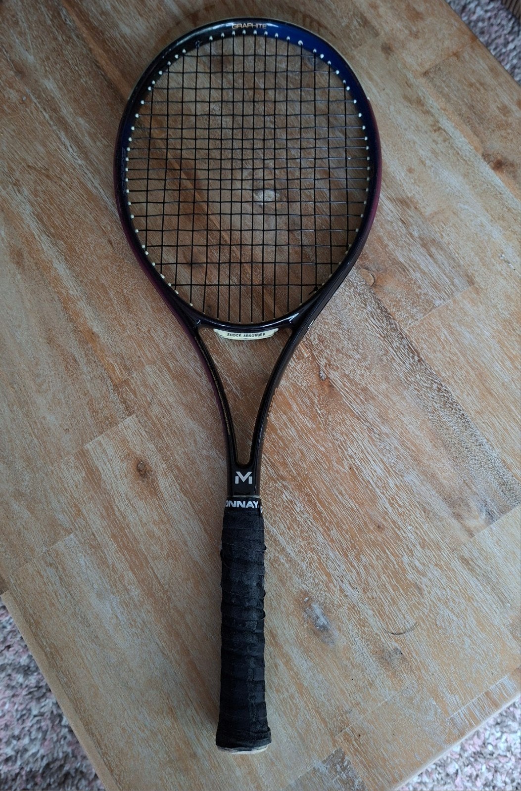 Aangeboden Major tennis racket shock Absorber, Ophalen of Verzenden, Gebruikt, Racket, Overige merken