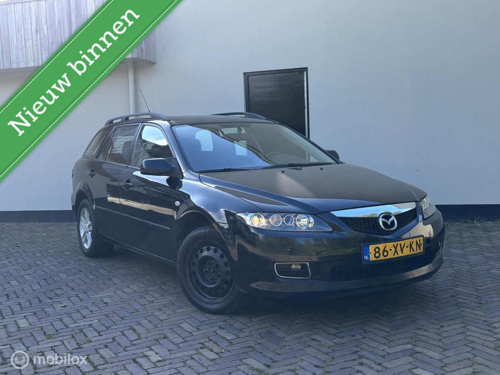 Mazda 6 Sportbreak 1.8i Touring Luxury Edition | EXPORT |, Auto's, Stof, Gebruikt, 4 cilinders, Xenon verlichting