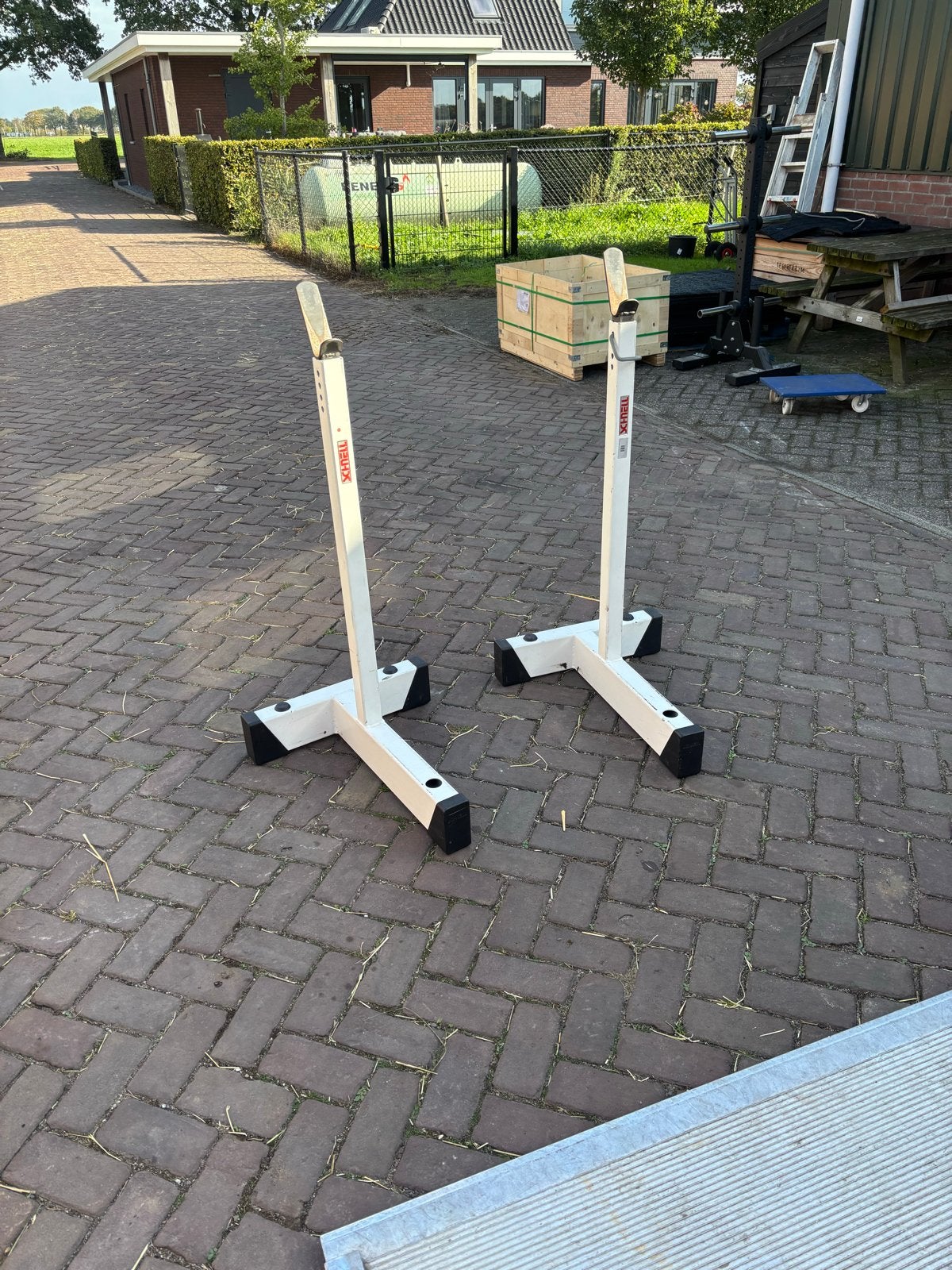 Zware Old School Squat Stands, Ophalen, Gebruikt, Idk, Idk