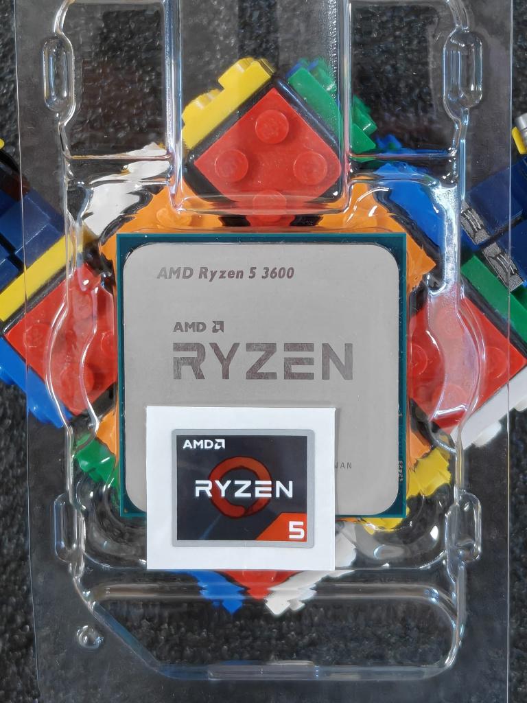 AMD Ryzen 5 3600 Processor, 6-core, Zo goed als nieuw, Socket AM4, 3 tot 4 Ghz