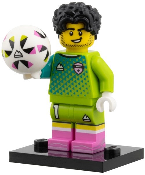 Lego Minifigure CMF 71052 Voetbalkeeper nw ongeopend doosje, Lego, Nieuw, Ophalen of Verzenden, Minifiguren serie