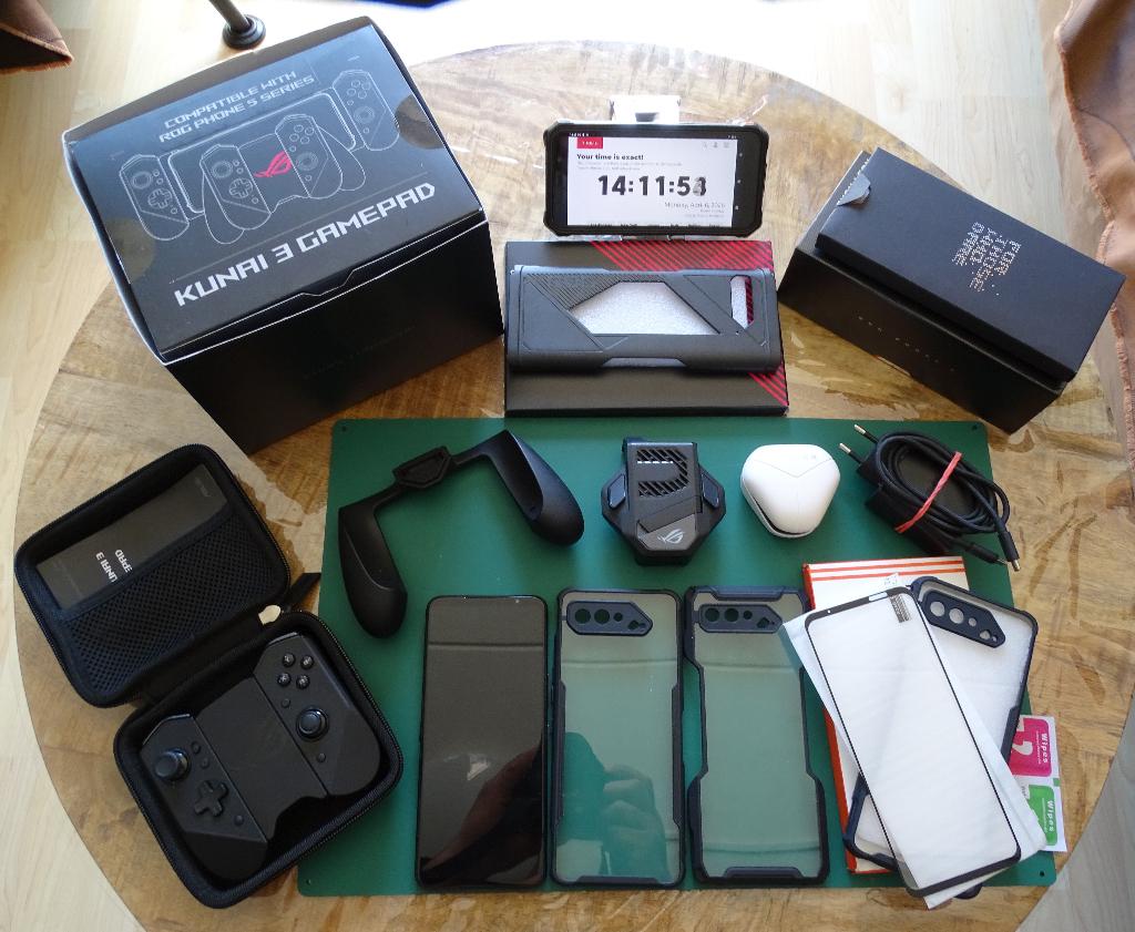 Asus ROG Phone 5 12GB/256GB + Gamepad + Cooler + Headset, Overige modellen, Ophalen of Verzenden, Zo goed als nieuw, Zonder simlock