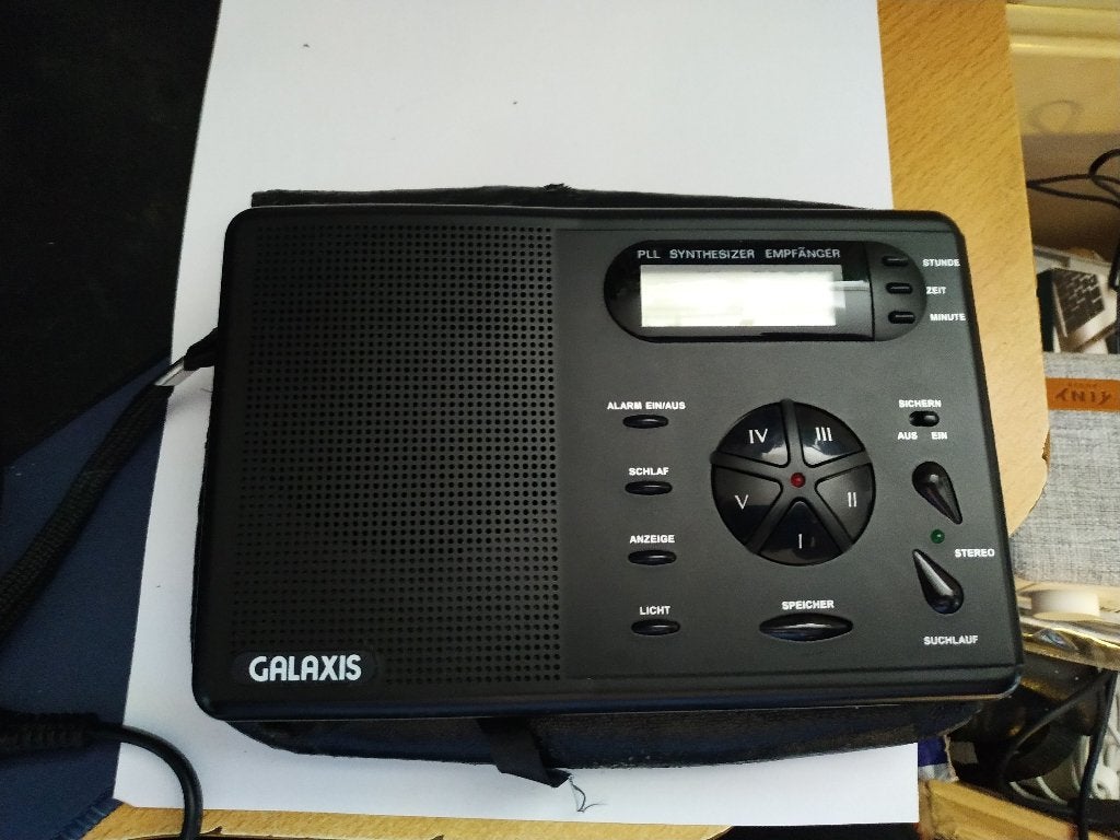 Galaxis Model G-1380 PLL Digitale Wereldontvanger, Audio, Tv en Foto, Ophalen of Verzenden, Zo goed als nieuw, Wereldontvanger