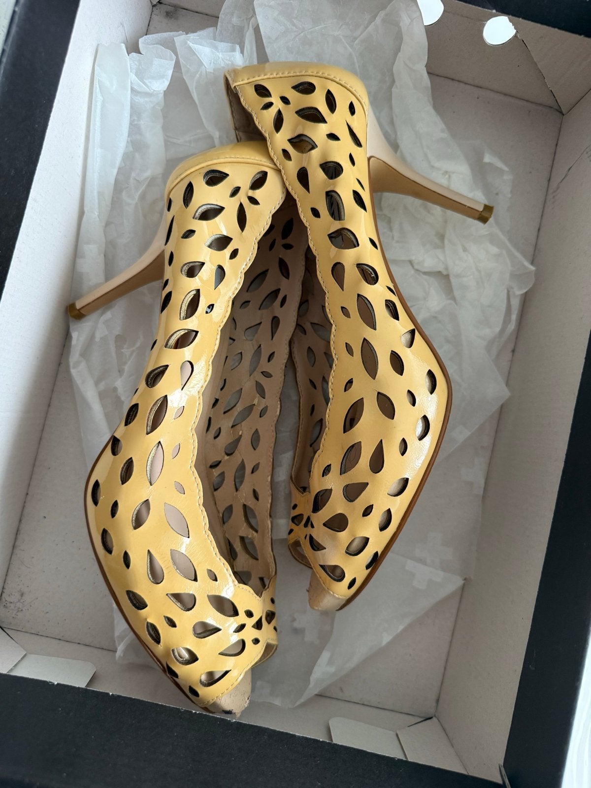 Dune London 'Canada D' Nude Peeptoe Pumps - Maat 38, Ophalen of Verzenden, Zo goed als nieuw, Beige, Pumps