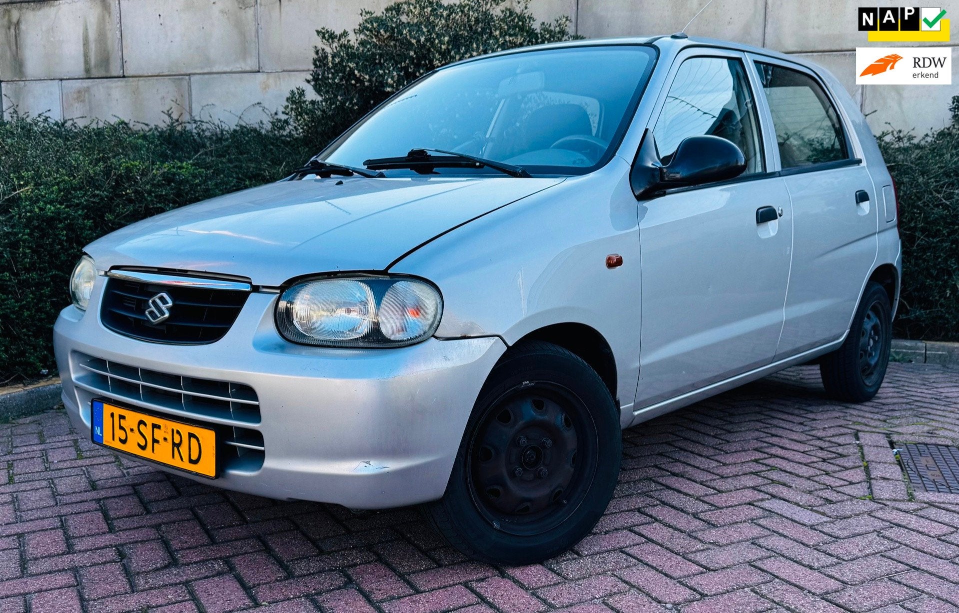 Suzuki Alto 1.1 GLX /Automaat / Zuinige auto/ RIJKLAAR/, Auto's, 4 cilinders, Origineel Nederlands, Bedrijf, Grijs