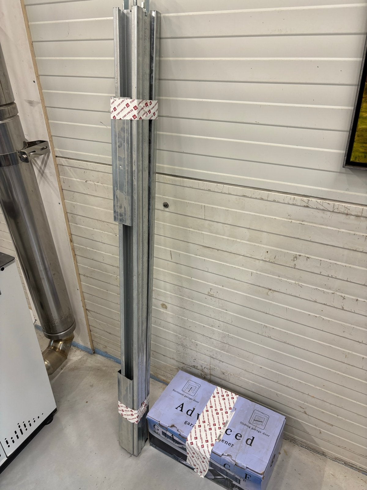 Nieuwe Garagedeur Opener - Advanced Sectional Garage Door, Ophalen, Metaal, 120 cm of meer, 215 cm of meer