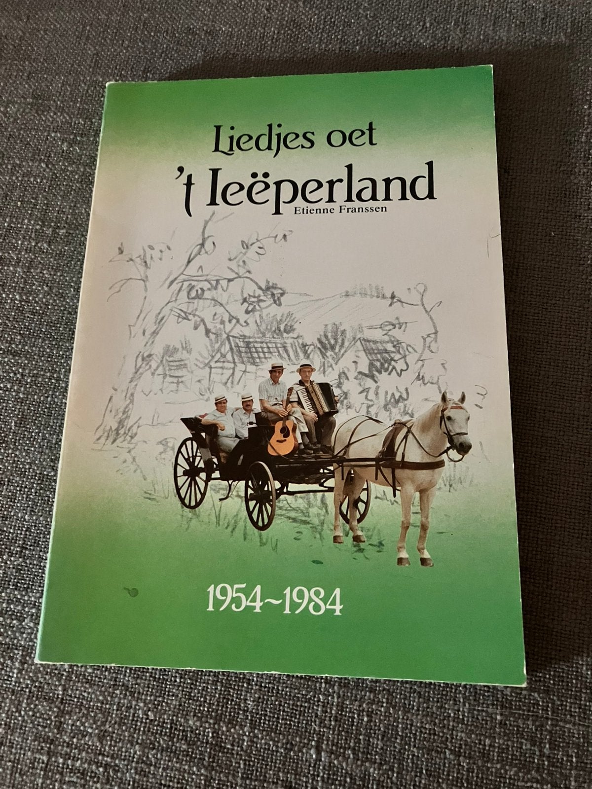 Liedjes oet 't Ieëperland  epen zuid Limburg liefjes, Boeken, Ophalen of Verzenden, Gelezen, Artiest