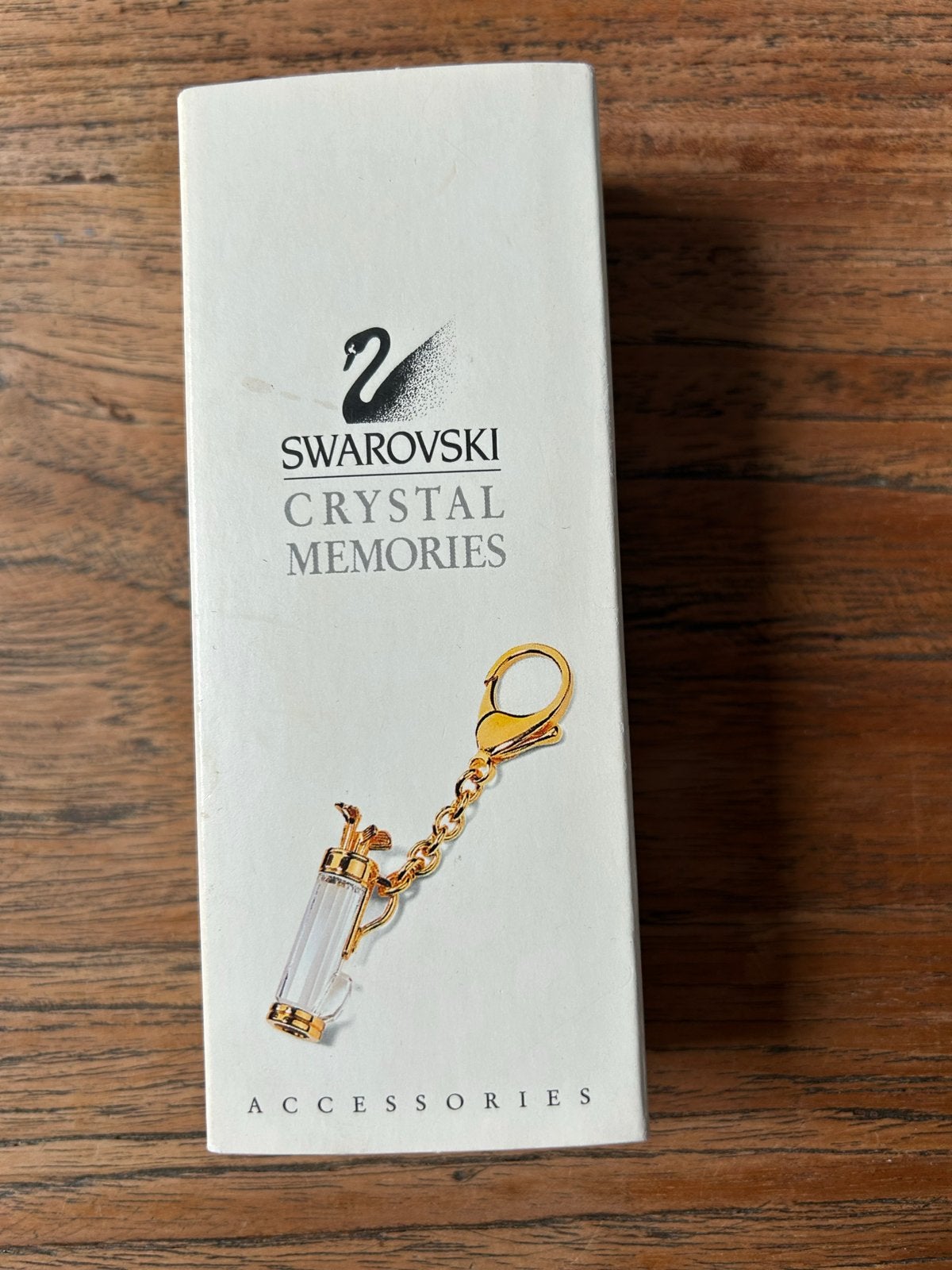 Swarovski Crystal Memories Golf Tas Sleutelhanger, Ophalen of Verzenden, Nieuw, Merk