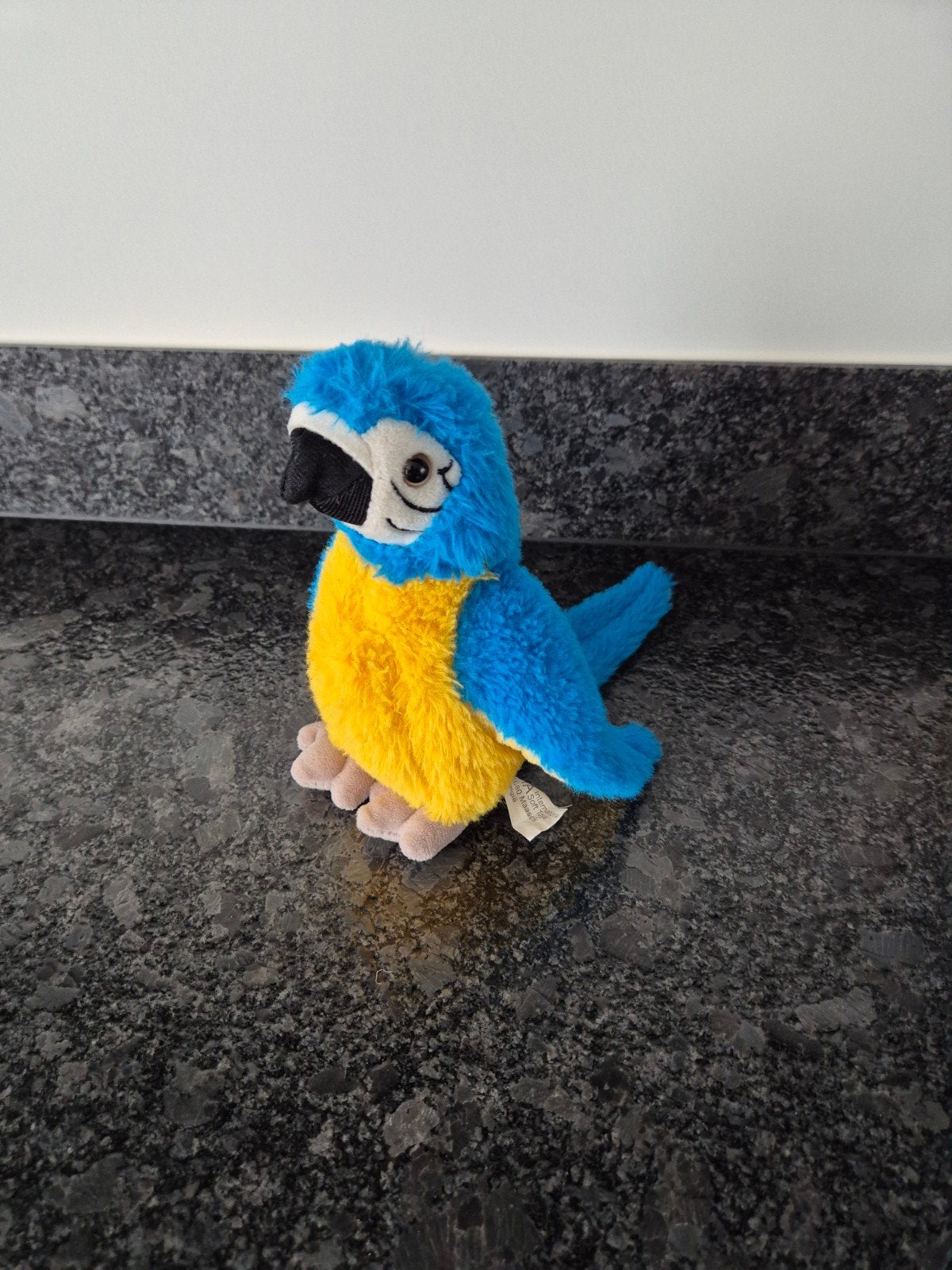 PIA International - Knuffel Ara Blauw met Geel, Ophalen of Verzenden, Overige typen