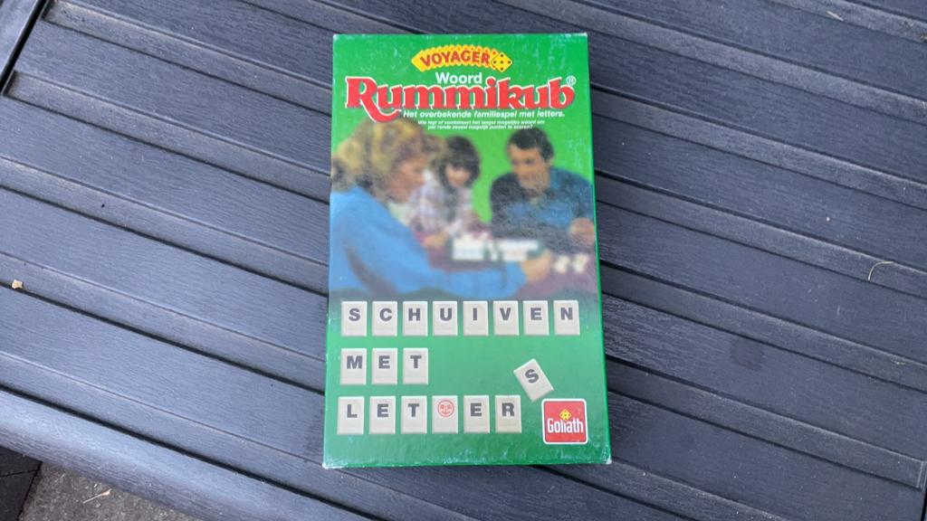 Woord rummikub, Hobby en Vrije tijd, Gezelschapsspellen | Bordspellen, Ophalen of Verzenden, Zo goed als nieuw