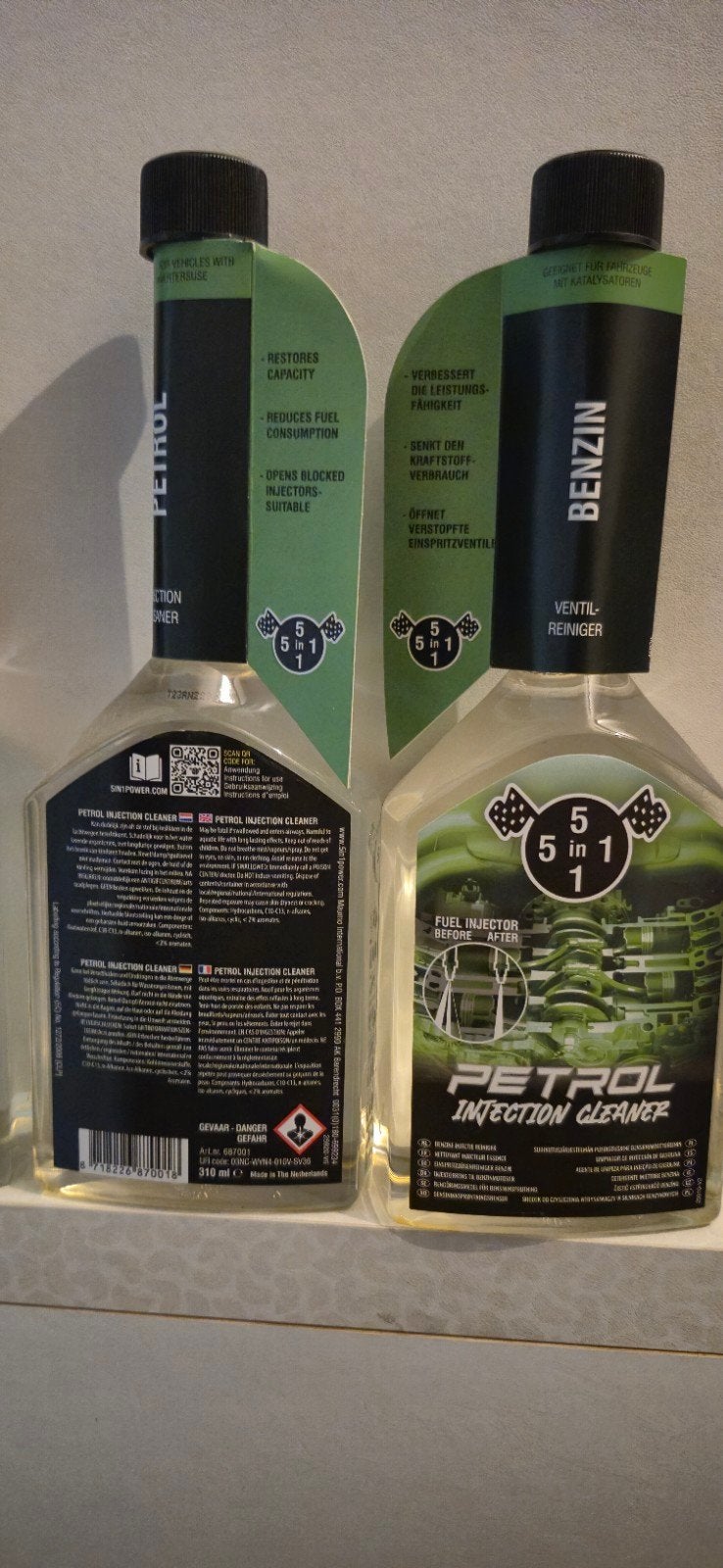 5in1 Petrol Injection Cleaner 310 ml 20 stuks, Ophalen