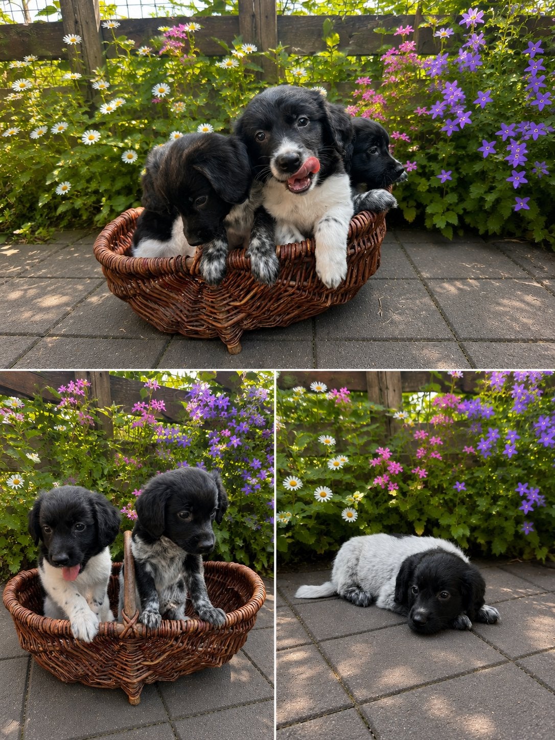 Friese stabij puppys te koop, 8 tot 15 weken, Meerdere, Meerdere dieren, Middel