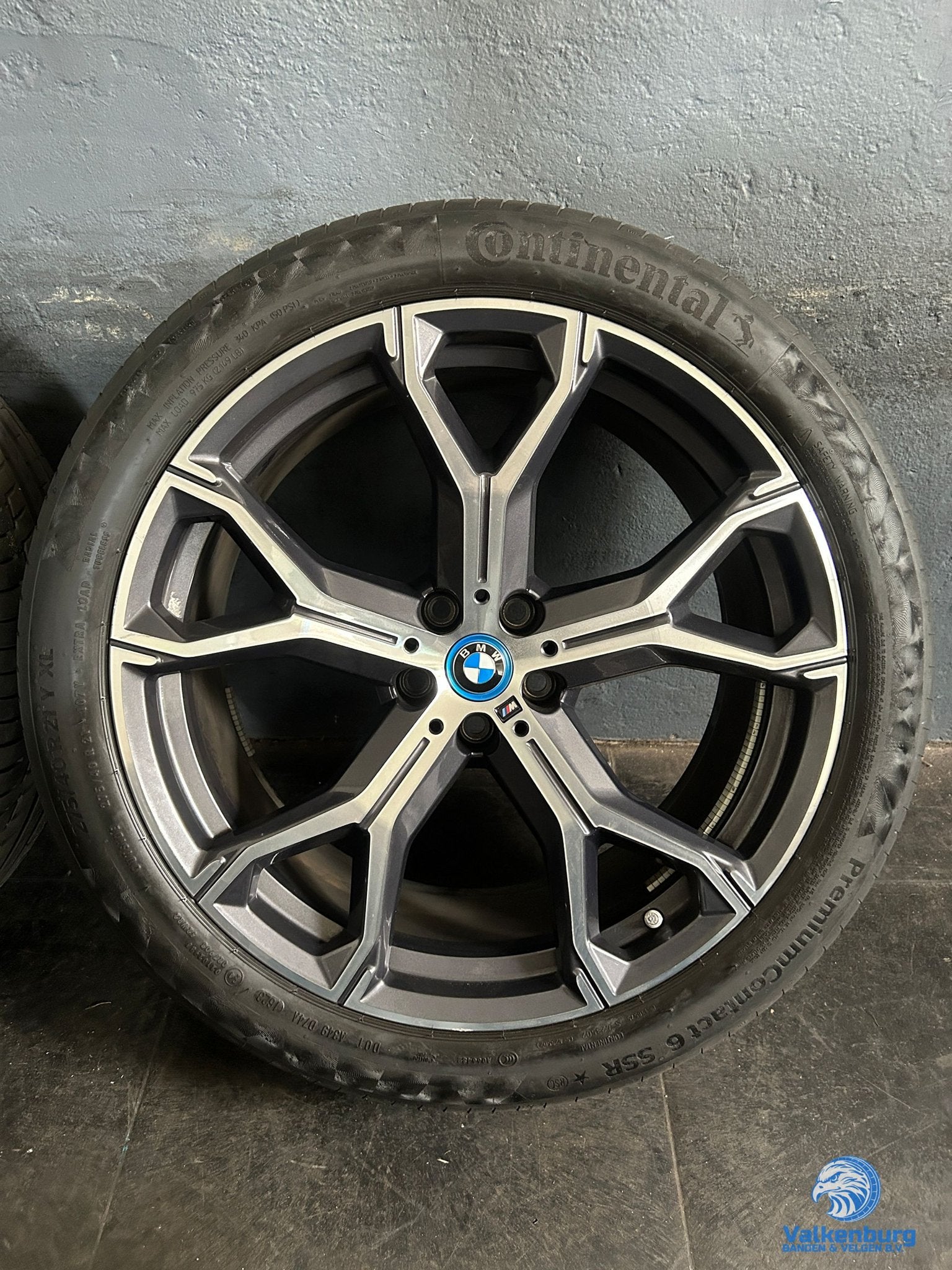 6mm! Originele BMW X5 X6 G05 G06 Style 741M 21 inch antracie, Auto-onderdelen, Banden en Velgen, Gebruikt, -, 275 mm, -