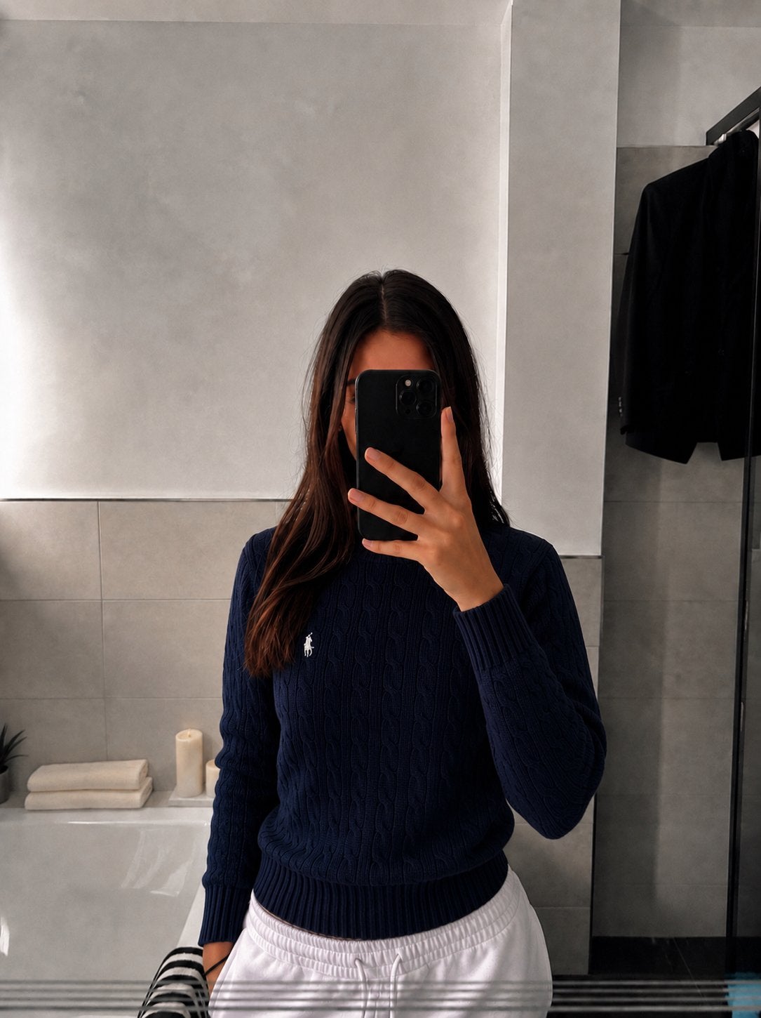 Authentieke Ralph Lauren Gebreide Trui maat M, Kleding | Dames, Huispakken, Ophalen of Verzenden, Zo goed als nieuw, Maat 38/40 (M)