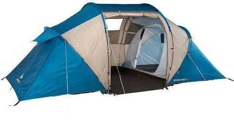 Startersset kamperen (tent+campingkast+tafel+koelbox e.d., Ophalen, Gebruikt