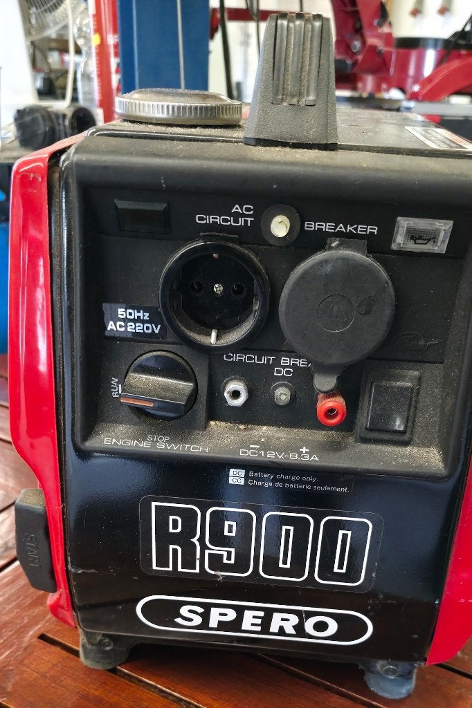 Lichte Handgenerator, Doe-het-zelf en Verbouw, Ophalen, Gebruikt, Minder dan 150 ampère, Overige typen