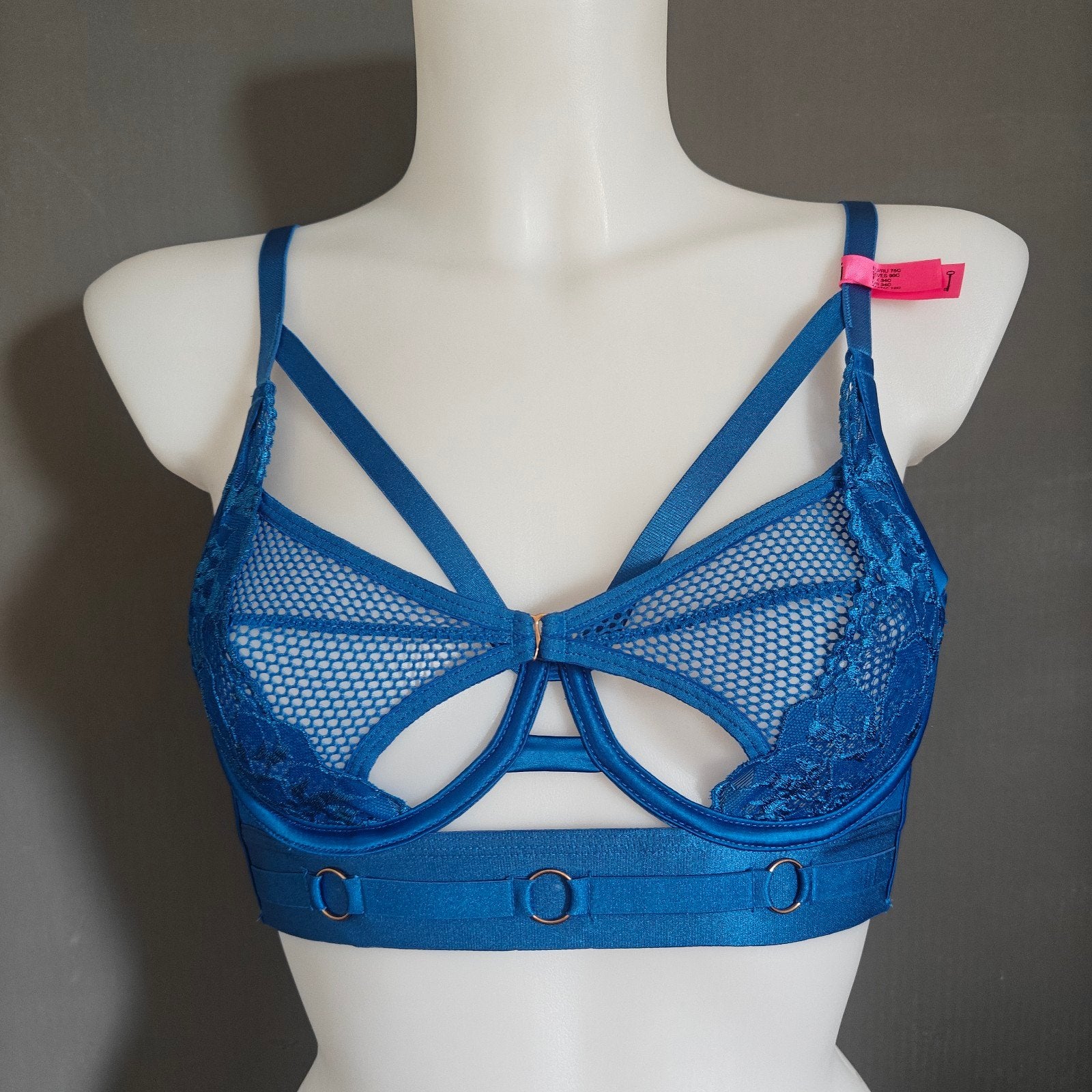 Blauwe BH / EU75C / Private Collection / Hunkemöller, Hunkemöller, Verzenden, Blauw, BH