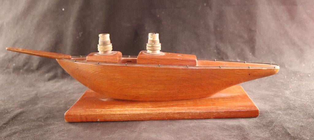 Art Deco lamp in de vorm van een schip, Ophalen of Verzenden