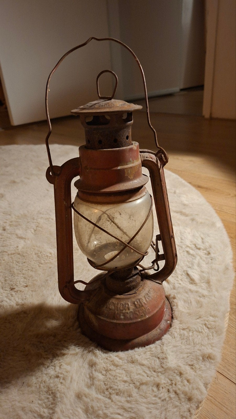Orkaanlamp vintage, Antiek en Kunst, Ophalen of Verzenden