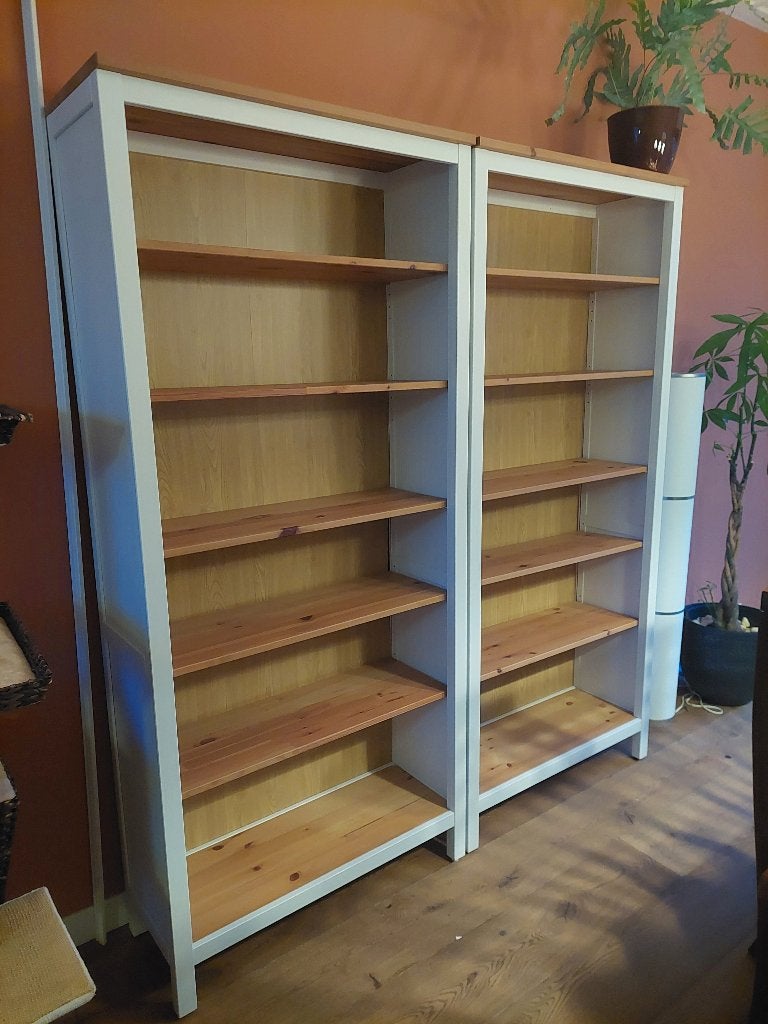 Boekenkast - IKEA Hemnes 2x, Ophalen, Met plank(en), 50 tot 100 cm, Zo goed als nieuw