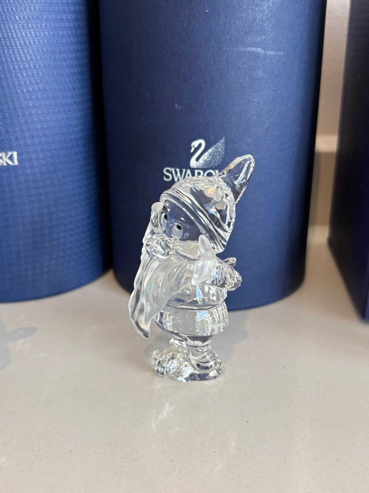 Swarovski dwerg Bloosje, Ophalen of Verzenden, Zo goed als nieuw, Figuurtje