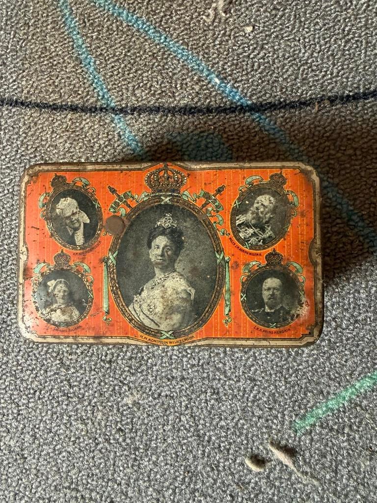 Koningshuis blik, Verzamelen, Blikken, Ophalen of Verzenden, Zo goed als nieuw, Overige
