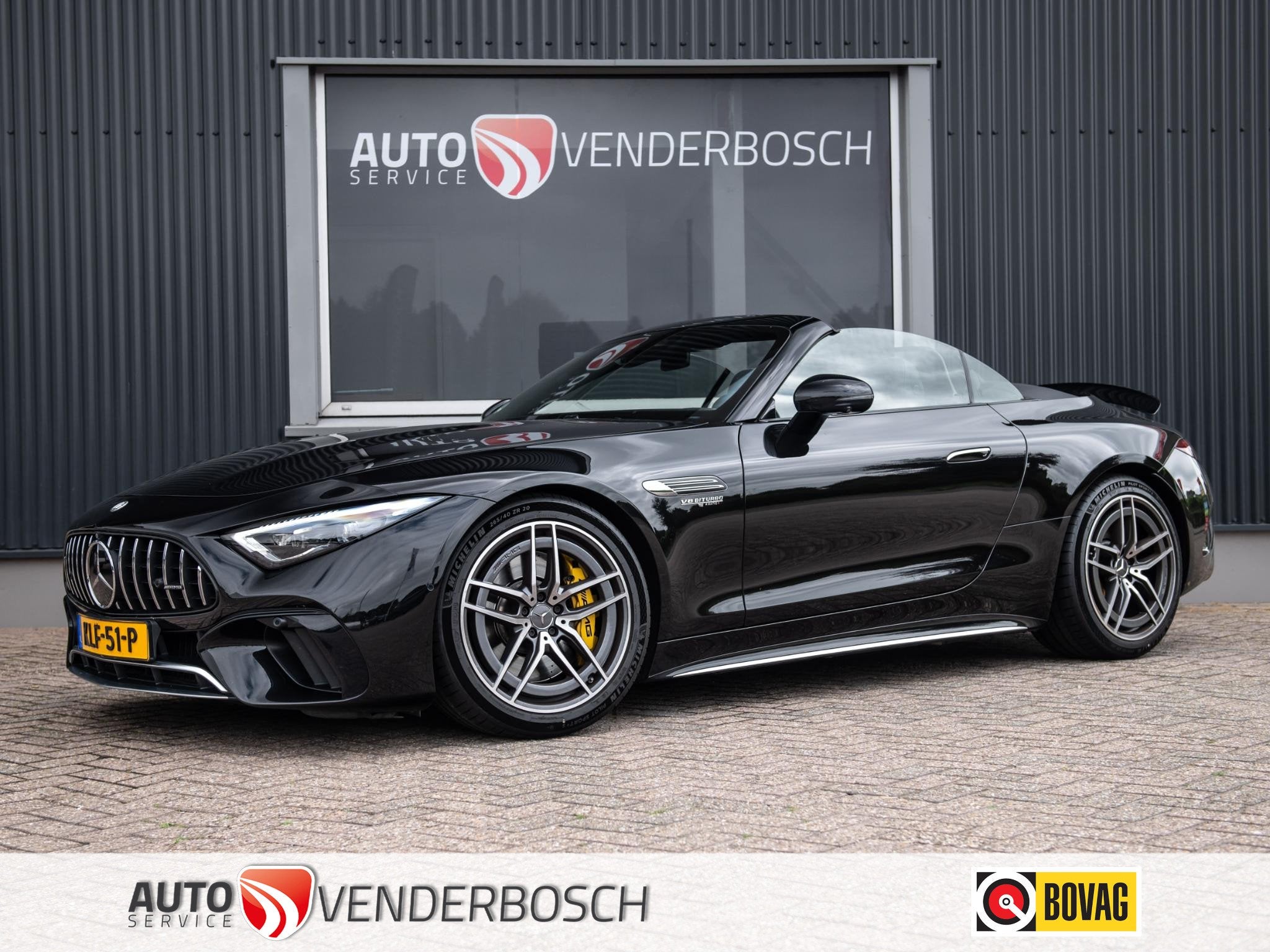 Mercedes-AMG SL-klasse Roadster 63 4MATIC+ 585pk | Massage |, Auto's, Automaat, Gebruikt, Cabriolet, 4 stoelen