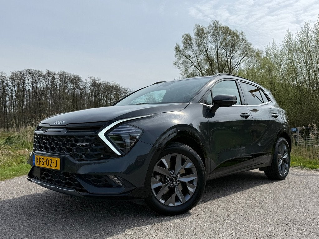 Kia Sportage 1.6 T-GDi Hybrid GT-PlusLine Automaat / 360 Cam, Auto's, Kia, Gebruikt, 4 cilinders, Adaptive Cruise Control, 1650 kg