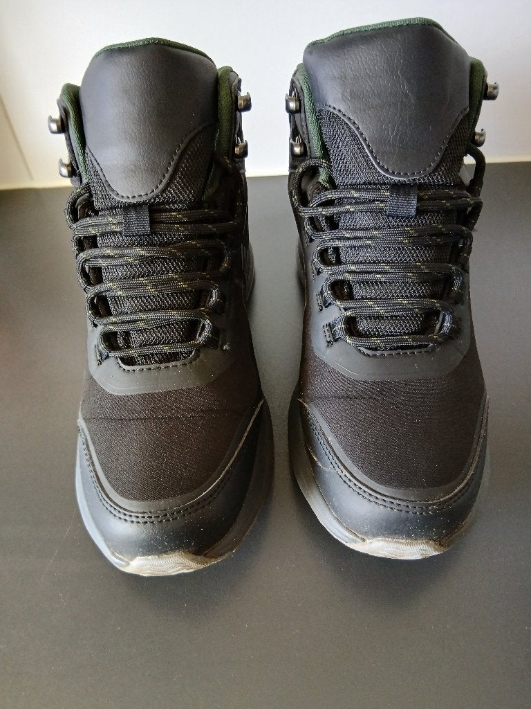 Zwarte/groene dames wandelschoenen maat 40, Sport en Fitness, Ophalen, Zo goed als nieuw, Schoenen
