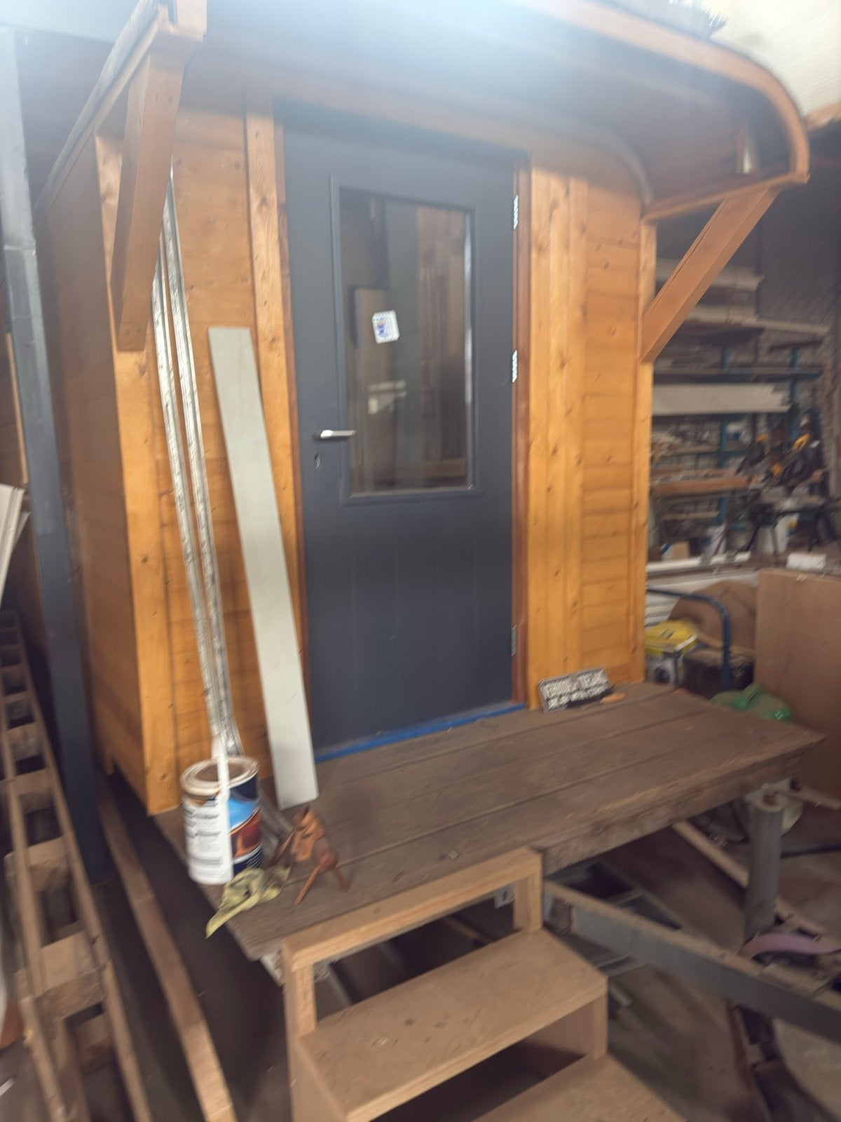 Unieke Pipowagen - Perfect voor recreatie of tiny house, Doe-het-zelf en Verbouw, Ophalen of Verzenden