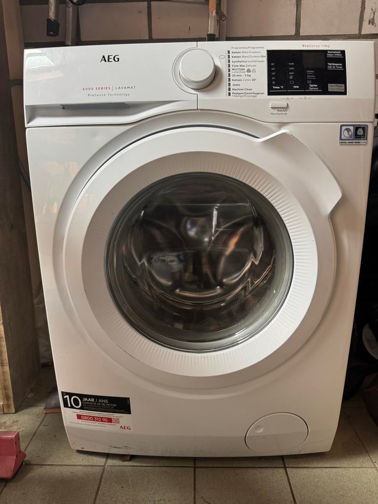 Wasmachine A+++, Ophalen, 1200 tot 1600 toeren, Gebruikt, 8 tot 10 kg